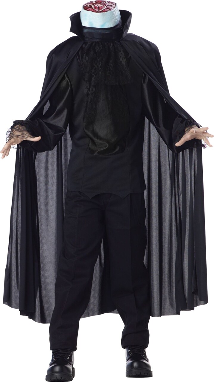 The Costume Center Black and White Headless Horseman Unisex Child Halloween Costume - Large